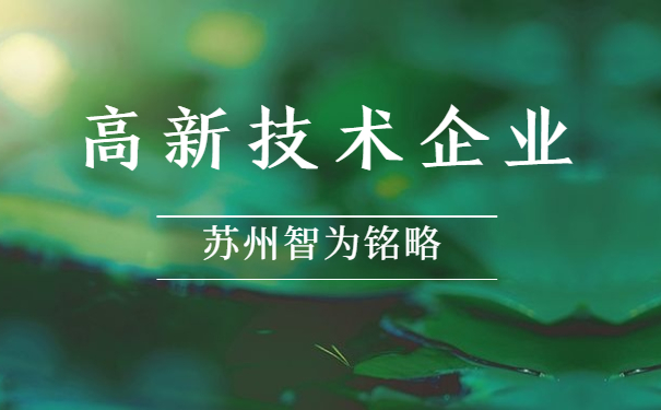高新技術企業(yè)認定